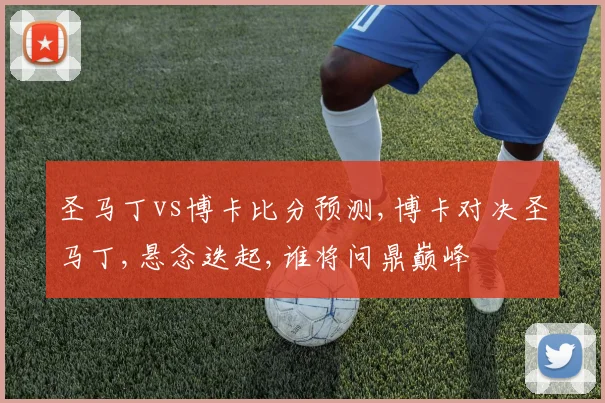 圣马丁vs博卡比分预测,博卡对决圣马丁,悬念迭起,谁将问鼎巅峰